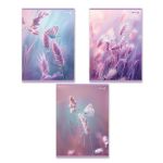 Тетрадь ученическая общая, A4 80 л. на скобе 65 г/м², белизна 100% 6 шт клетка, 01758 Встречая рассвет, Светоч Т154