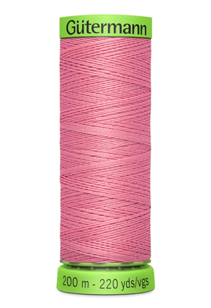 Нитки для тонких тканей Gutermann Extra Fine 150, 200м, 889 нежно-розовый, 1 катушка, SHV