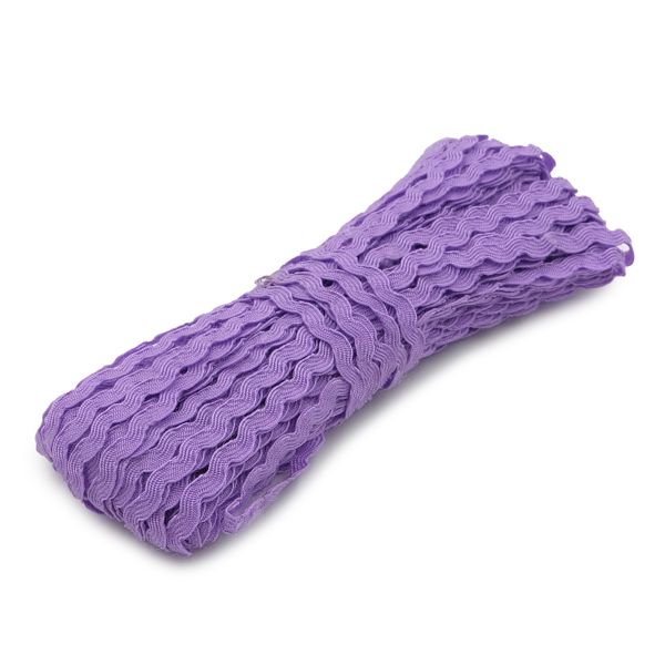 Тесьма вьюнчик 5мм / 20м (сиреневый), С3582(С3581)