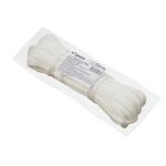 Стропа (ременная лента) 5 мм / 25 метров, толщ. 1.25 мм, [5.6 г/пог.м], 100% п/п, рис.9688, белый, Gamma С3857Г17