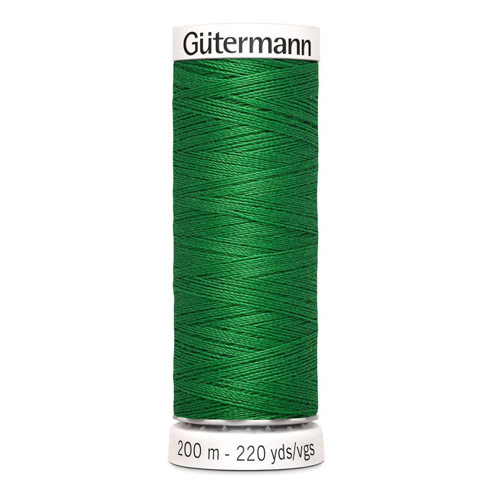 Нитки универсальные Gutermann Sew-all, 200м, 396 ярко-зеленый