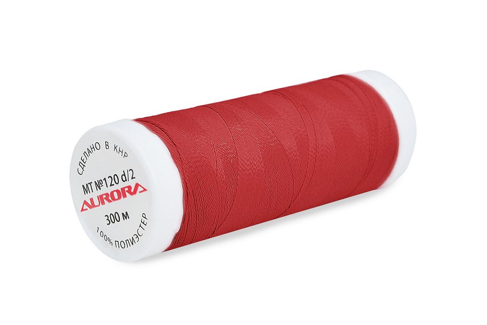Нитки вышивальные матовые Aurora №120, 300 м, цв. MT1013, 5 катушек