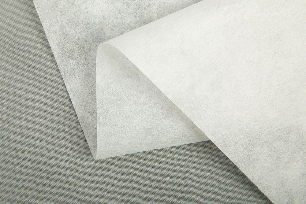 Флизелин неклеевой водорастворимый для вышивания 35±5 г/м², отрез 1000х120 см, белый, Gamma FB-090