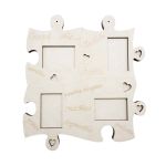 Заготовка для декорирования Фоторамка Пазлы, 31х35 см, Астра