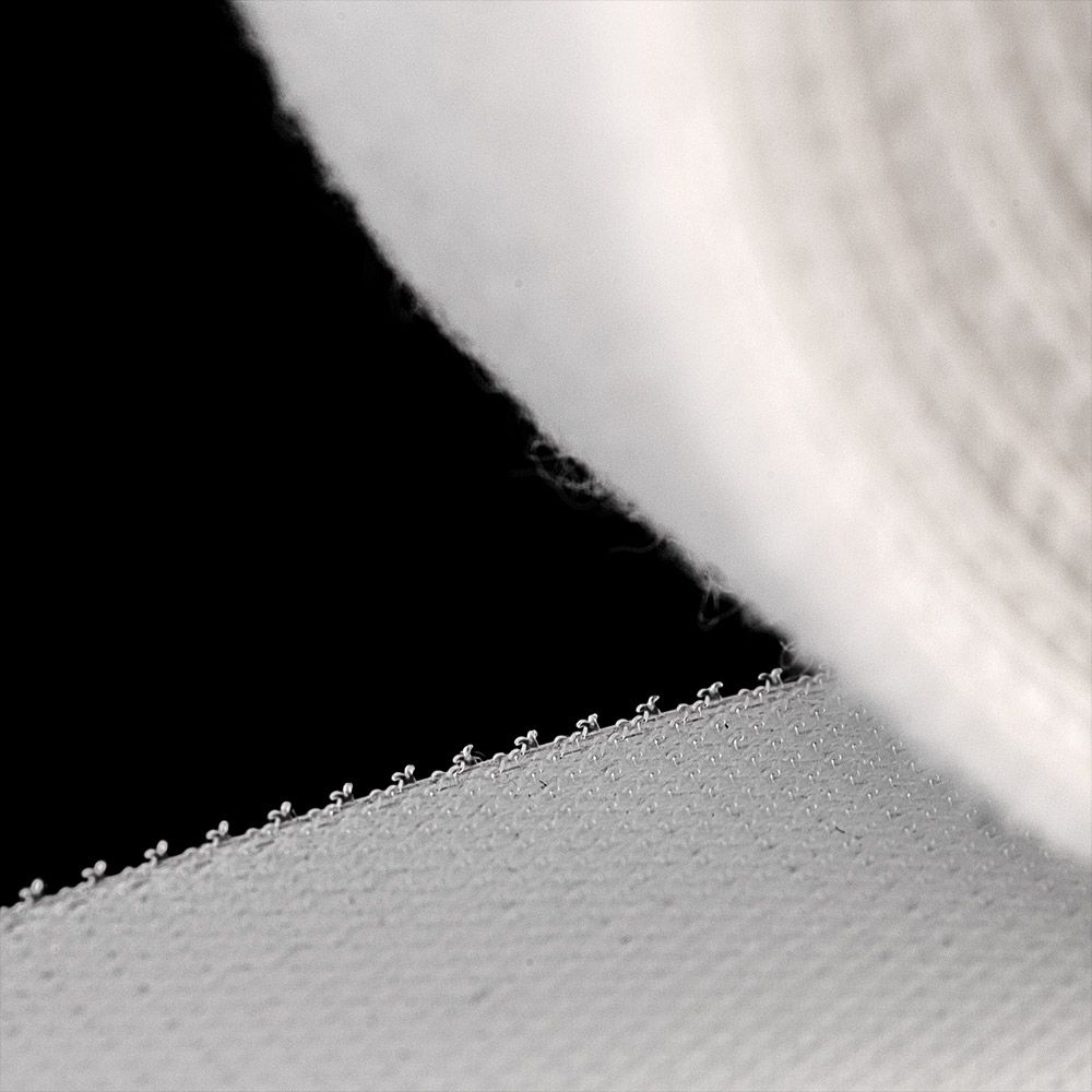 Лента контактная липучка фасовка (велкро) двусторонняя 20 мм / 3 метра, белый, Gamma LG-20XM, качество "A"