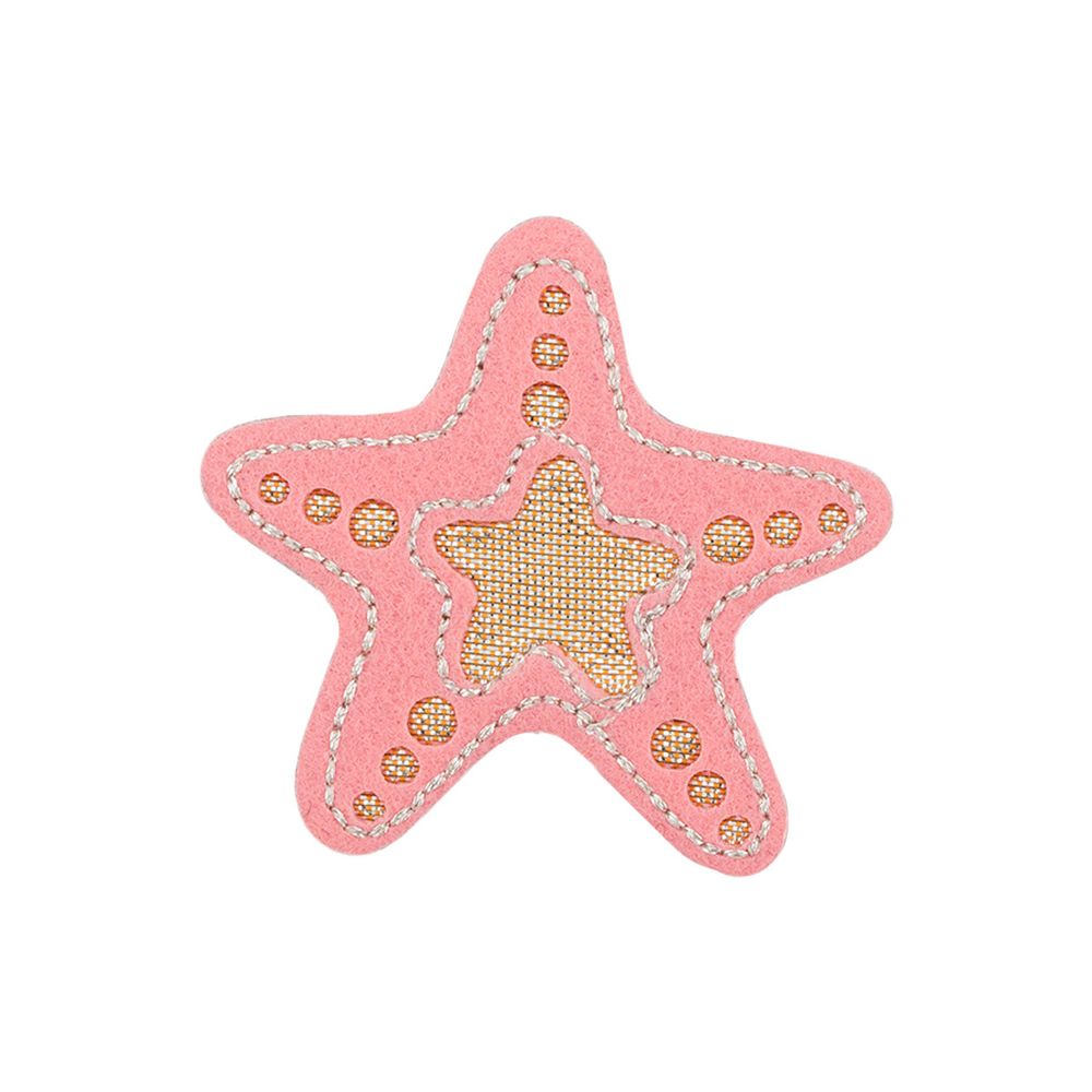 Самоклеящаяся аппликация (патч) №02, 1 шт, 01-227 Морская звезда 4.5х4.3 см, Gamma ETR