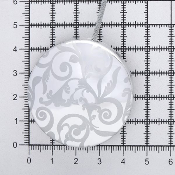 Клипсы для штор магнитные с тросом, 30см ⌀45, 1У