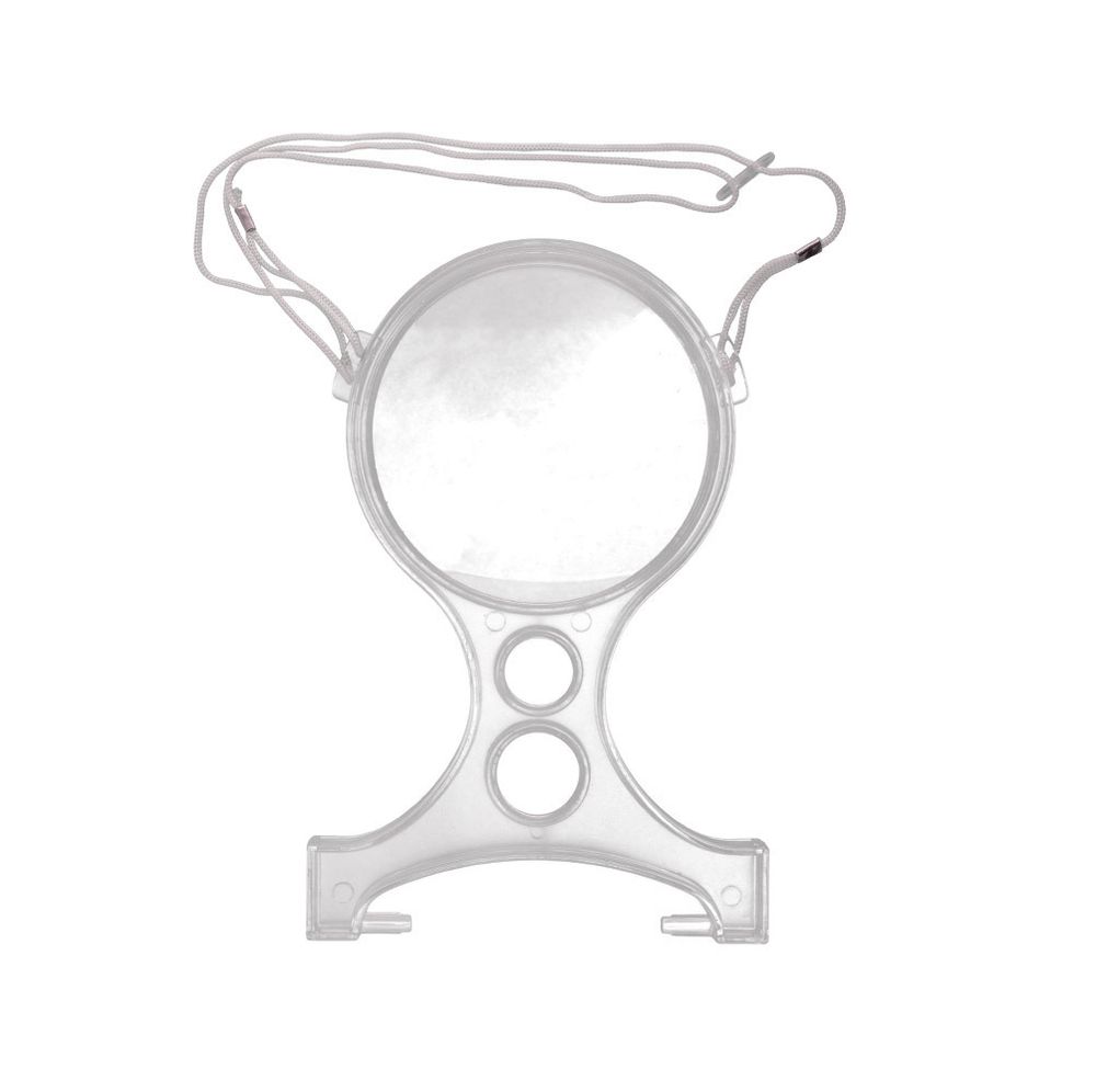 Лупа ⌀10 см (ув.х2) + ⌀2.5 см (ув.х4) + ⌀2 см (ув.х8), Gamma SS-030