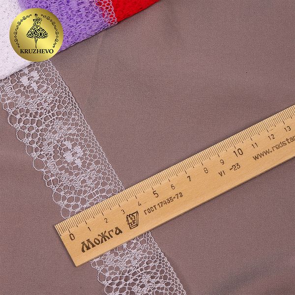 Набор кружева для рукоделия 40 мм, №5 (6 шт по 2 метра)
