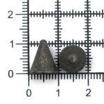 Винт кобурный металл ⌀9.5 мм, h=11 мм, чер.никель мет конус, 50 шт