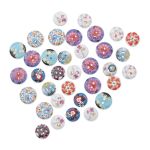 Украшения декоративные пуговицы деревянные Ассорти №9, 15-18 мм, 100 шт