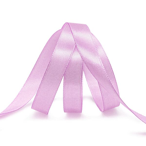 Лента атласная 1-сторонняя 12.0 мм / 22.86±1 метров, 162 ярко-сиреневый, Globus