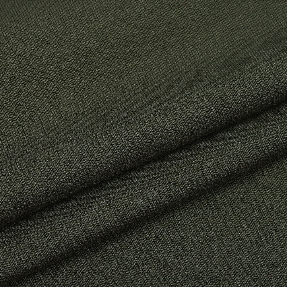 Футер 2-нитка петля поливискоза стрейч 220 г/м², 160 см / 3 метра, ФУТ2Х.TBY.ПЭ-ВИС.S096.3, цв.S096 хаки