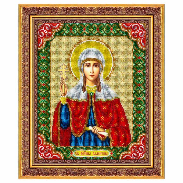 Набор для вышивания бисером Паутинка, Св. Валентина, 25х20 см