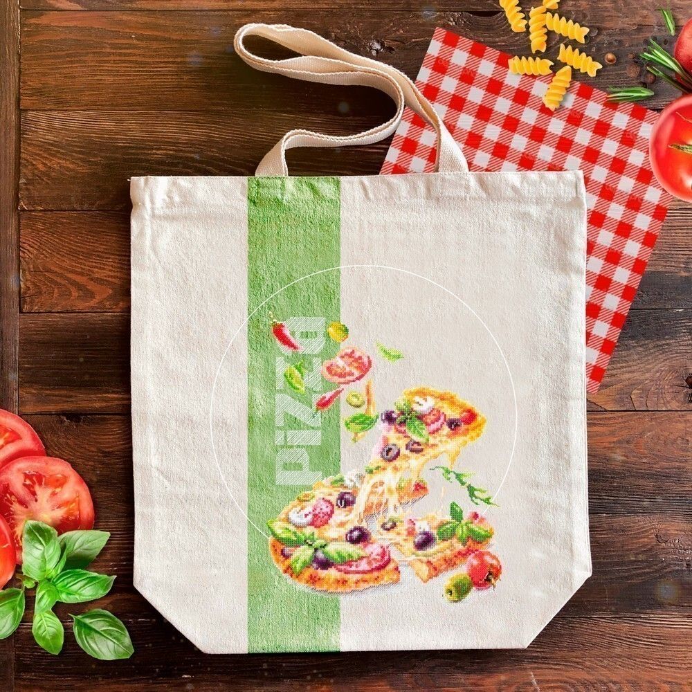 Набор для вышивания нитками Чудесная игла, Пицца 23х27 см