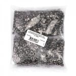 Хольнитены односторонние сталь 9х9 мм, №33, TBY.5109 цв. черный никель уп. 1000 шт, TBY