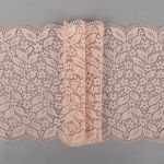 Кружево бельевое эластичное 220 мм / 20 м, Турция, слоновая кость, Blitz BLST-26