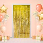 Занавес Дождик 100х200 см, 03_золотые звезды, Boomzee GBZ-13