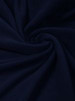 Флис 2-сторонний 190 г/м², 150 см / 2 метра, TBY-0059-058.2, цв.S058 тем.синий