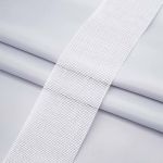 Лента джутовая декоративная 60.0 мм / 15 метров, белый, 3AR3224