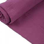 Муслин 125 г/м², 130 см / 2 метра, TBY.Mus.24723.53.2, цв.53 ягодный