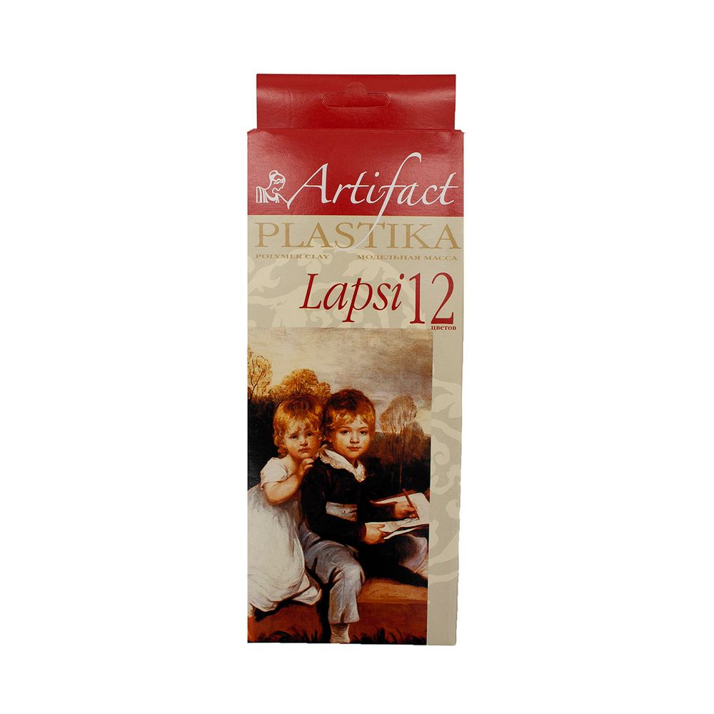 Пластика отверждаемая Lapsi, 12 цветов, упак./240г, 7112-8