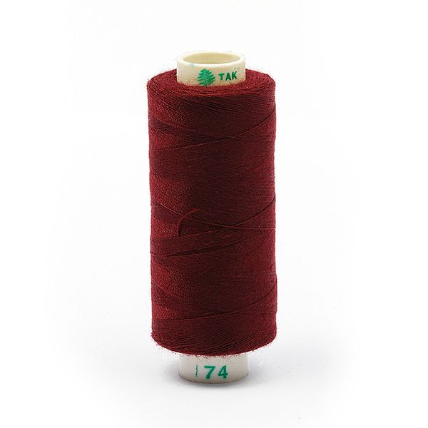 Нитки швейные бытовые Dor Tak 40/2, 366 м / 10 кат., 174 коричневый
