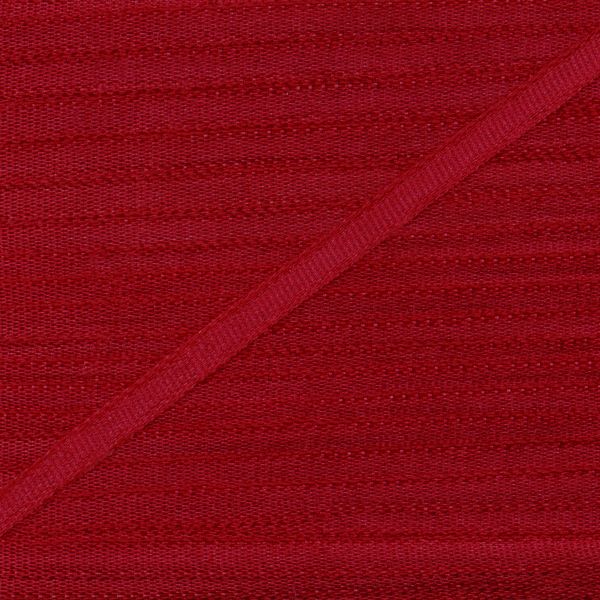 Лента (тесьма) шелковая 7.0 мм / 45.5±0.5 метров, №105 бордовый, Gamma SR-7