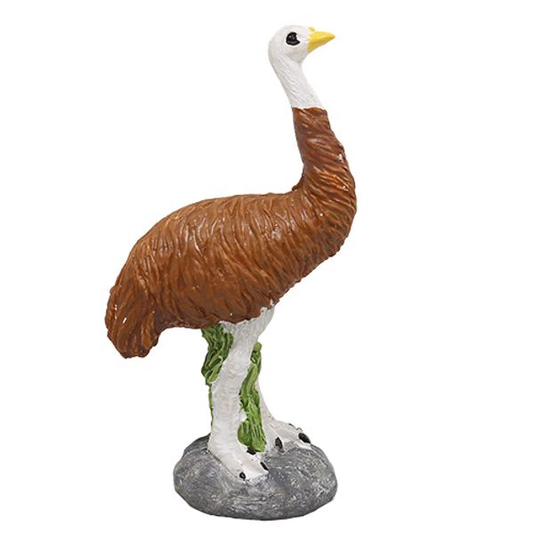 Миниатюра кукольная: Страус Эму 3.3х1.8х6.8см, Астра