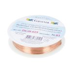 Проволока для бисера ⌀0.25 мм, 50 метров 03 под св.медь, Zlatka DGB-025