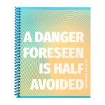 Тетрадь Фразы и пословицы A5 80 л. на спирали 60 г/м², 6 шт, клетка, SVT 800521 03 опасайся бед, пока их нет, Светоч