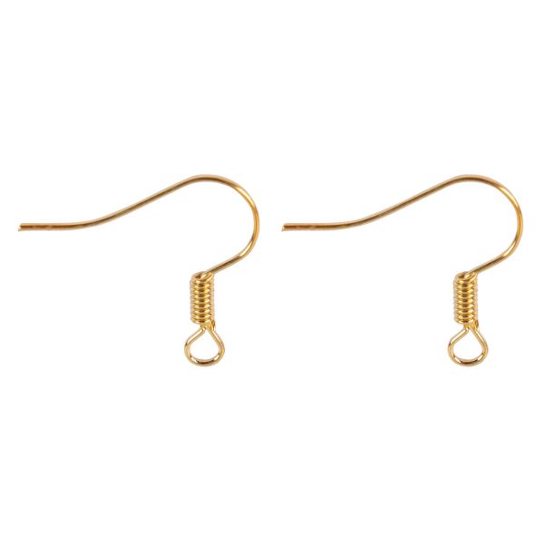 Швензы 15 мм, 10 шт, №01 золото, Zlatka DC-071/10