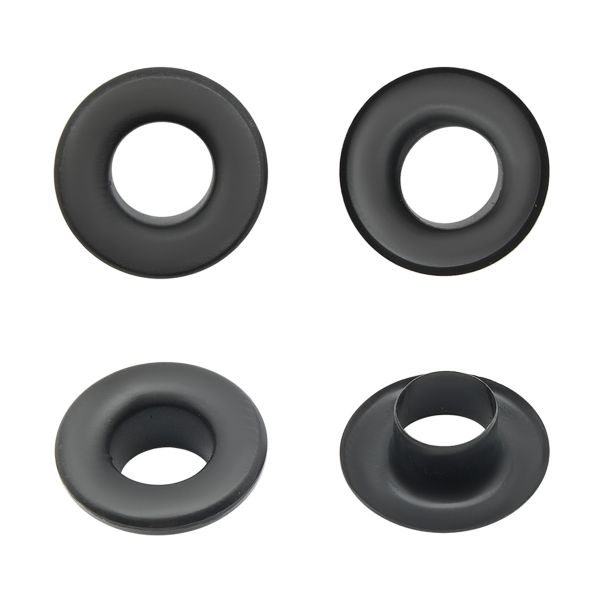 Люверсы металл ⌀_9.2 мм (внутр.), h6.32 мм (внутр.), №24, сталь, New Star, оксид, уп≈1000 шт