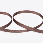 Лента репсовая (в рубчик) 6.0 мм / 45.5 метра, 121 серо-коричневый, Gamma GR-06