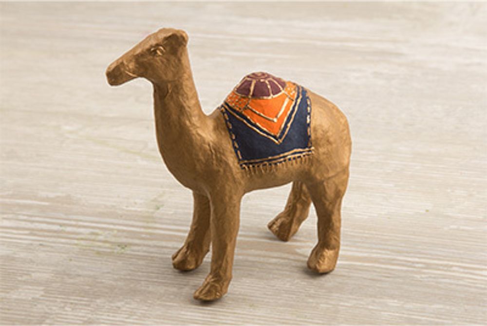 Заготовка из папье-маше Верблюд, 10.5х3.8х11.4 см, PAM-099 Love2art