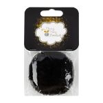 Бублик для волос ⌀7.5±0.5 см, 5 шт, №01 чёрный, Cherry Mary VX07058