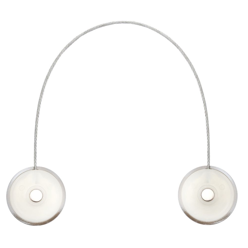 Клипсы для штор магнитные с тросом, 30см ⌀45, 26Р