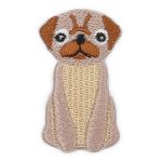 Термоаппликация Собака, 5х3см, Hobby&Pro