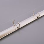 Папка на 4 О-кольцах A4 700 мкм 25 мм, Prisma, 4 шт, d-17 мм, серебряный EC211400029, Expert Complete