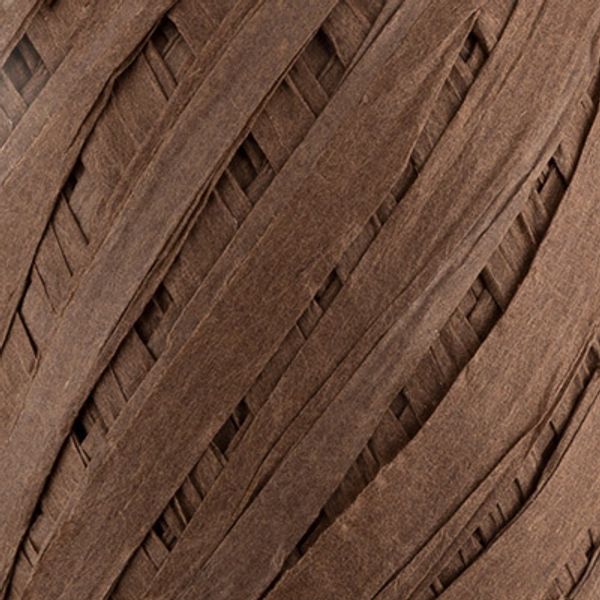 Рафия бумажная 102.5±25 г (5х20.5±5 г), 30 м, 09 коричневый, Blumentag