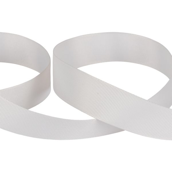 Лента репсовая (в рубчик) 25.0 мм / 45.5 метра, 104 св.серый, Gamma GR-25