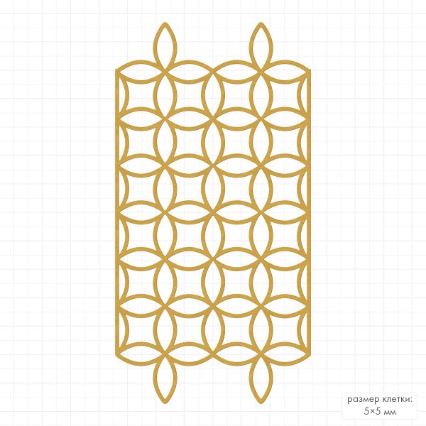 Нож для вырубки 7.2х13.8 см, Фон DICUT-M0117, Mr.Painter DICUT-M0117