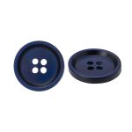 Пуговица 4 прокола 28L = 18 мм, пластик, col.D василек, CN2868, 72 шт