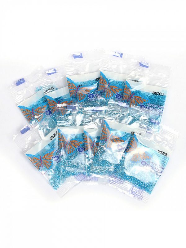 Бисер Preciosa 10/0 (2.3 мм), 50 г (10х5 г), цв. 08265