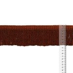 Бахрома отделочная 75.0 мм / 25 метров, витая, 205 шоколадный, Gamma 565