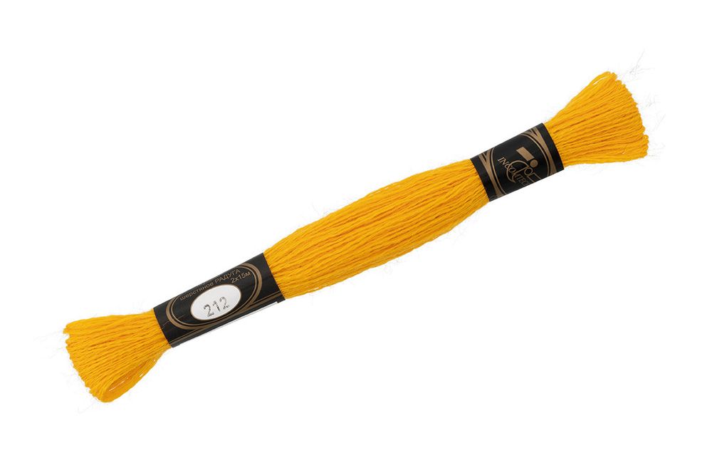 Мулине Радуга, цв.212 канарейка, Россия, 8 мотков по 15 метров