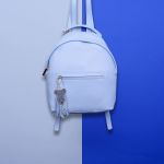 Алмазная (кристальная) мозаика Фрея ALVF-005, брелок Фиолетовый мишка, 5.5х6.5 см