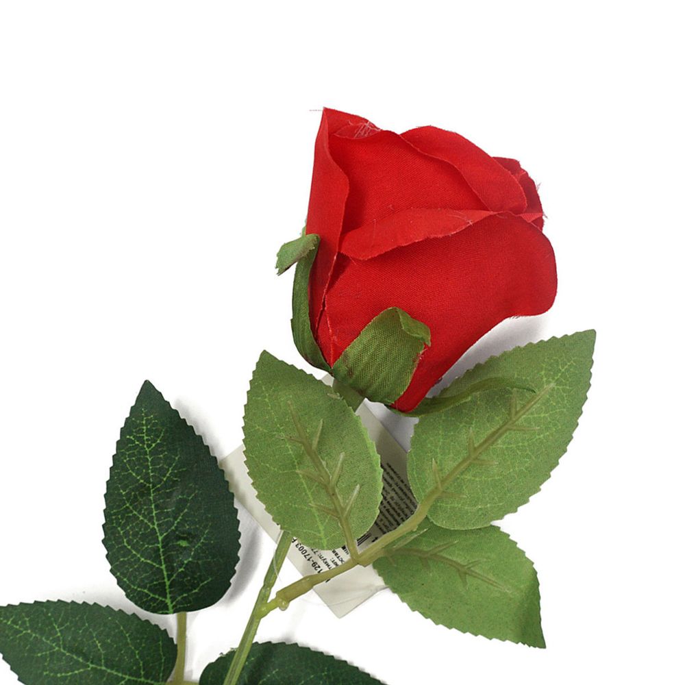Цветы искусственные Роза 62см, F красный, HY125-80034, 1 шт
