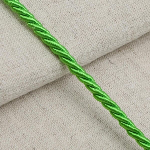 Шнур витой ⌀3.0 мм / 18.29 метров, 35 салатовый