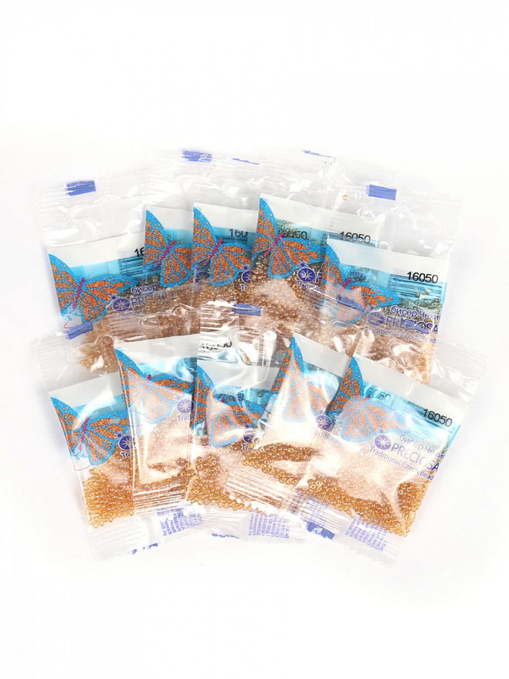 Бисер Preciosa 10/0 (2.3 мм), 50 г (10х5 г), цв. 16050